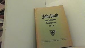 Bild des Verkufers fr Jahrbuch des baltischen Deutschtums 1954. zum Verkauf von Antiquariat Uwe Berg