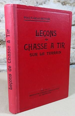 Imagen del vendedor de Leons de chasse  tir sur le terrain. a la venta por Latulu