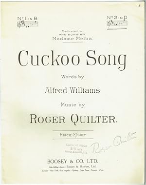 Cuckoo Song No. 2 in D