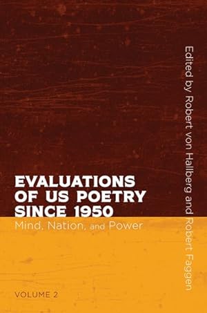 Immagine del venditore per Evaluations of US Poetry Since 1950 : Mind, Nation, and Power venduto da GreatBookPrices