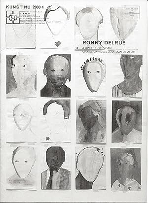 Seller image for Ronny Delrue - a collection of 10 invitations and documents for sale by The land of Nod - art & books