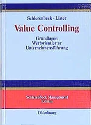 Immagine del venditore per Value Controlling: Grundlagen Wertorientierter Unternehmensfhrung venduto da Gabis Bcherlager