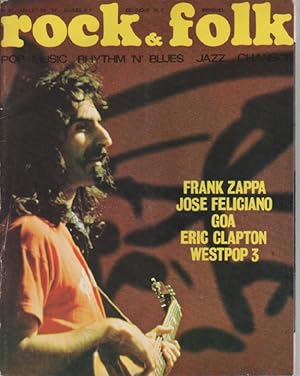 "ROCK & FOLK n°42 juillet 1970" Frank ZAPPA (Photo Jean-Pierre LELOIR)