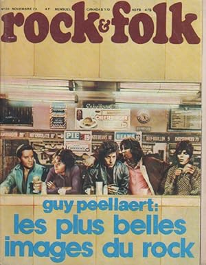 "ROCK & FOLK n°82 nov. 73" Elvis PRESLEY, John LENNON, Bob DYLAN, Mick JAGGER, David BOWIE (Guy P...