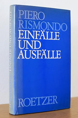 Seller image for Einflle und Ausflle. Marginalien zum Ausklang des Jahrhunderts for sale by AMSELBEIN - Antiquariat und Neubuch