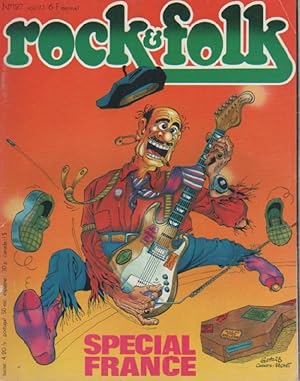 "ROCK & FOLK n°127 août 1977" SPÉCIAL FRANCE (Dessin de GOTLIB, Couleurs SÉCHET)