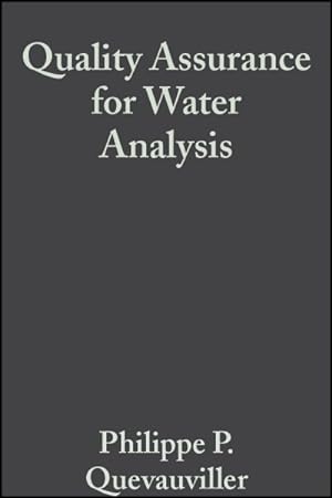 Imagen del vendedor de Quality Assurance for Water Analysis a la venta por GreatBookPrices