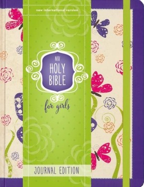 Bild des Verkufers fr NIV Holy Bible for Girls, Journal Edition, Hardcover, Purple, Elastic Closure zum Verkauf von ChristianBookbag / Beans Books, Inc.