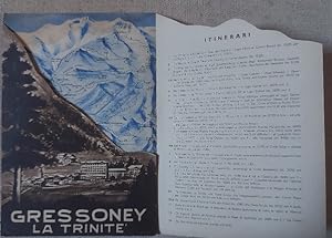 Gressoney. La Trinite', Valle d'Aosta (pieghevole promozionale)