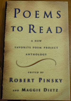 Seller image for Poems to Read: A New Favorite Poem Project Anthology for sale by Faith In Print