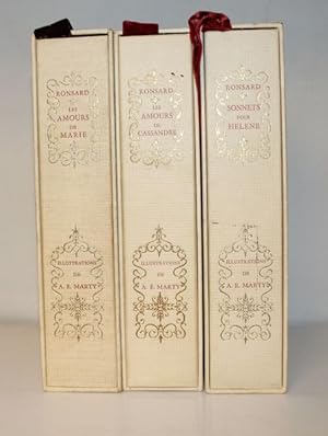 Image du vendeur pour Les Amours : Sonnets pour Hélène - Les Amours de Marie - les Amours de Cassandre. mis en vente par Librairie BERTRAN