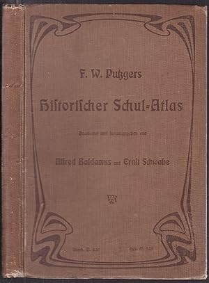 Bild des Verkufers fr F.W. Putzgers Historischer Schul-Atlas zur alten, mittleren und neuen Geschichte. Bearbeitet und herausgegeben von Alfred Baldamus, Ernst Schwabe und Friedrich Neubauer. 32. Auflage zum Verkauf von Graphem. Kunst- und Buchantiquariat