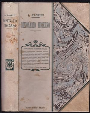 Immagine del venditore per Dizionario moderno. Supplemento ai Dizionari italiani. Storia, etimologia e filosofia delle parole venduto da Graphem. Kunst- und Buchantiquariat