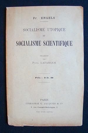 Socialisme utopique et socialisme scientifique -