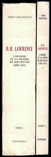 D. H. Lawrence. L'homme et la genèse de son oeuvre. Les années de formation : 1885-1919. Documents.