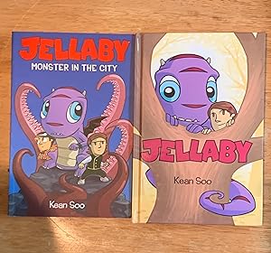 Jellaby / Jellaby: Monster In The City (Both copies inscribed with drawings)