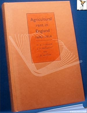Bild des Verkufers fr Agricultural Rent in England 1690 1914 zum Verkauf von BookLovers of Bath
