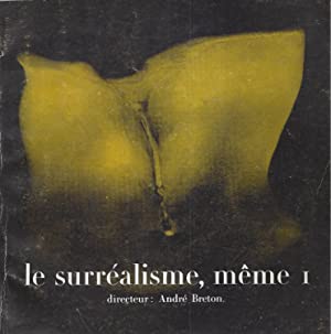 Imagen del vendedor de Le Surralisme, mme, no. 1. First edition. a la venta por Wittenborn Art Books