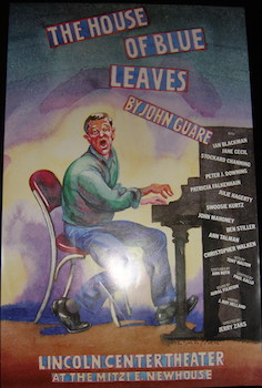 Imagen del vendedor de The House of Blue Leaves, by John Guare. Lincoln Center Theater. [1986]. a la venta por Wittenborn Art Books