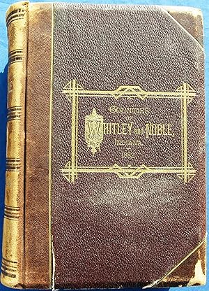 COUNTIES OF WHITLEY AND NOBLE, INDIANA. HISTORICAL AND BIOGRAPHICAL. ILLUSTRATED.