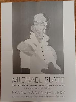 Seller image for Michael Platt: The Atlanta Series (exhibition poster) for sale by Eureka Books
