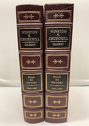 Seller image for WINSTON CHURCHILL ROAD TO VICTORY: VOLUME VII; PART ONE 1941-1944, PART TWO 1944-1945 for sale by Prestonshire Books, IOBA