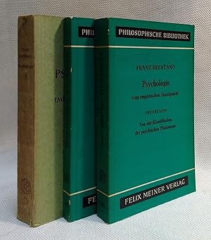Psychologie von empirischen Standpunkt [3 volumes / 3 Banden]