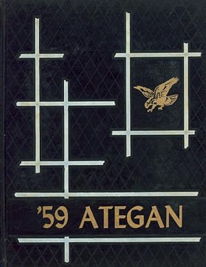 1959 Otego NY Central High School Yearbook: Ategan