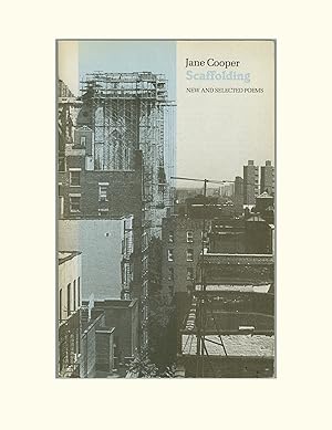 Scaffolding, New and Selected Poems by Jane Cooper, Anvil Press 1985 Second Printing, Paperback F...