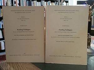 Katalog Esslingen. Die vor- und frühgeschichtlichen Funde im Heimatmuseum. 2 Bände. Band 1: Die v...