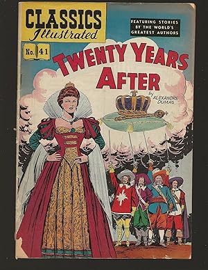 Seller image for Twenty Years After Classics Illustrated #41 for sale by AcornBooksNH