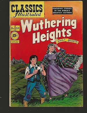 Seller image for Wuthering Heights Classics Illustrated #59 for sale by AcornBooksNH