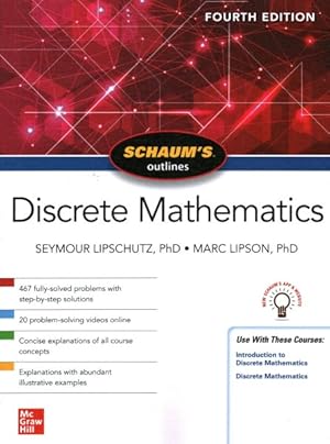 Immagine del venditore per Schaum's Outline of Discrete Mathematics venduto da GreatBookPrices
