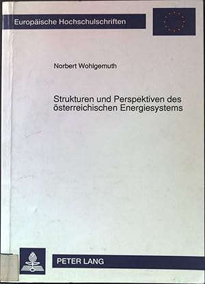 Immagine del venditore per Strukturen und Perspektiven des sterreichischen Energiesystems : eine quantitative Analyse mit Strategien zur CO2-Reduktion. Europische Hochschulschriften / Reihe 5 / Volks- und Betriebswirtschaft ; Bd. 1349 venduto da books4less (Versandantiquariat Petra Gros GmbH & Co. KG)