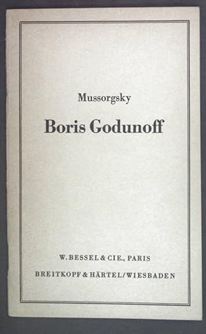 Image du vendeur pour Boris Godunoff. mis en vente par books4less (Versandantiquariat Petra Gros GmbH & Co. KG)