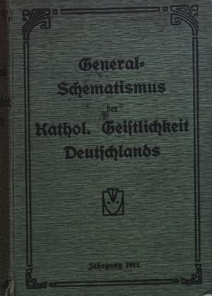 General-Schematismus der katholischen Geistlichkeit Deutschlands (4 Bände KOMPLETT in einem Buch)...