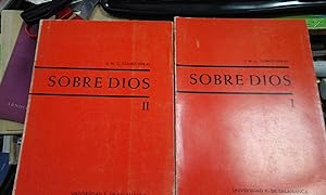 Seller image for J. M. G. Gmez Heras: SOBRE DIOS. 2 Volmenes. (Salamanca, 1972) for sale by Multilibro