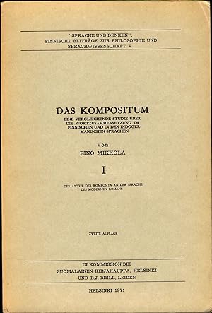 Bild des Verkufers fr Das Kompositum Teil: 1., Der Anteil der Komposita an der Sprache des modernen Romans zum Verkauf von avelibro OHG