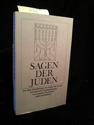 Seller image for Sagen der Juden zur Bibel for sale by ANTIQUARIAT Franke BRUDDENBOOKS