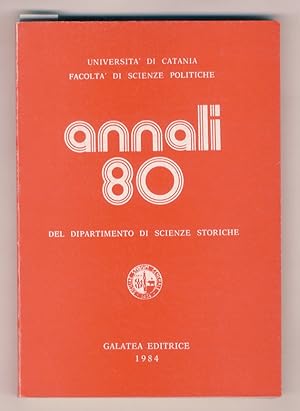 Sul fourierismo in Sicilia prima del '48. (In: "Annali 80" del Dipartimento di Scienze storiche d...