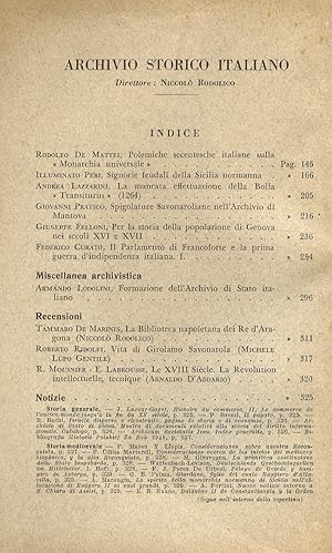 ARCHIVIO Storico Italiano. Fondato da G.P. Vieusseux e pubblicato dalla Deputazione Toscana di St...