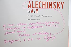 Bild des Verkufers fr Alechinsky de A  Z zum Verkauf von Librairie Le Feu Follet