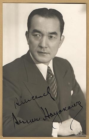 Immagine del venditore per Sessue Hayakawa (1886-1973) - Rare superb signed photo venduto da PhP Autographs