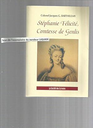 Bild des Verkufers fr Stephanie Felicite, Comtesse de Genlis zum Verkauf von JLG_livres anciens et modernes