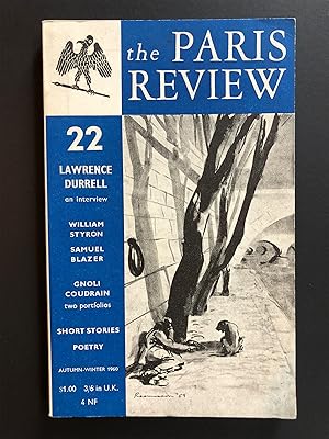 Imagen del vendedor de The Paris Review 22 (Autumn - Winter 1959 - 1960) a la venta por Philip Smith, Bookseller