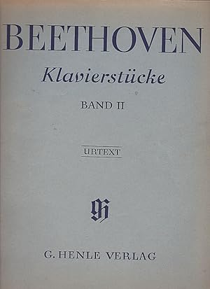 Immagine del venditore per Beethoven Klavierstcke Band 2 Urtext venduto da Versandantiquariat Karin Dykes