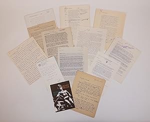 Fifteen Item Archive Of Henry Miller Material