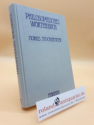 Imagen del vendedor de Philosophisches Wrterbuch a la venta por Roland Antiquariat UG haftungsbeschrnkt