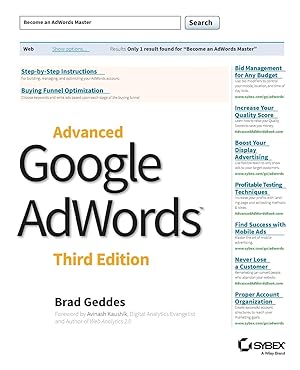 Bild des Verkufers fr Advanced Google AdWords zum Verkauf von moluna