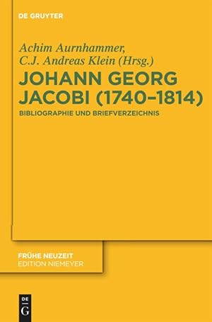 Seller image for Johann Georg Jacobi (1740-1814) for sale by moluna